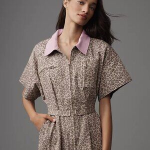 Sold-Out Maeve Utility Fit & Flare Mini Shirt Dress (NWT) Original Price$168
